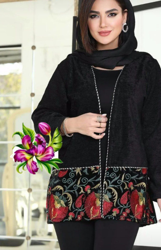 کت مخمل سوزندوزی