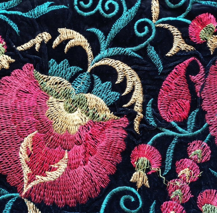 کت مخمل سوزندوزی