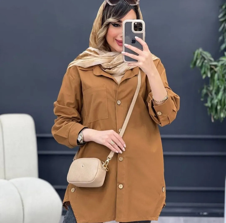مانتو لینن آنزیم شور مناسب تا سایز ۴۶