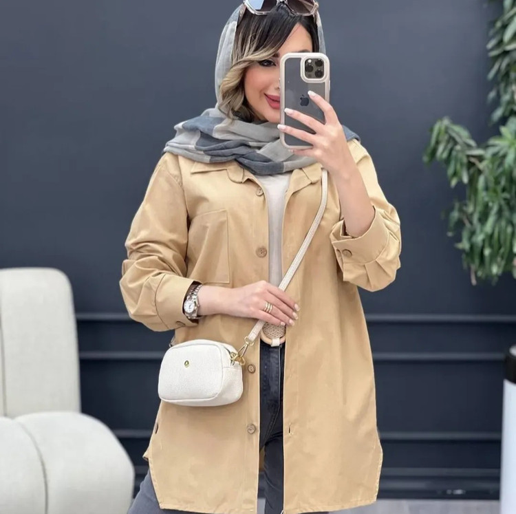 مانتو لینن آنزیم شور مناسب تا سایز ۴۶