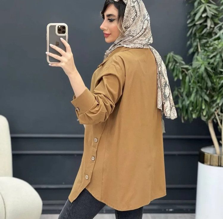 مانتو لینن آنزیم شور مناسب تا سایز ۴۶