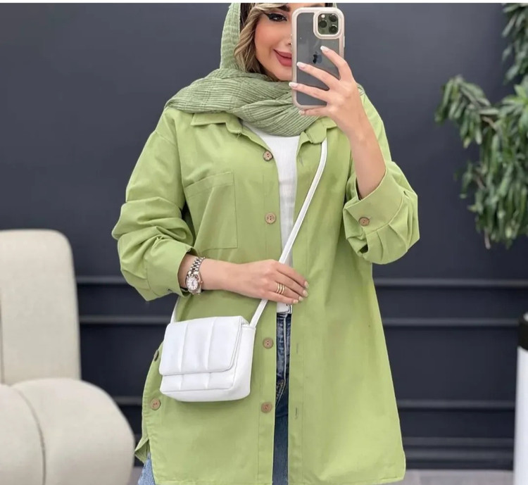 مانتو لینن آنزیم شور مناسب تا سایز ۴۶