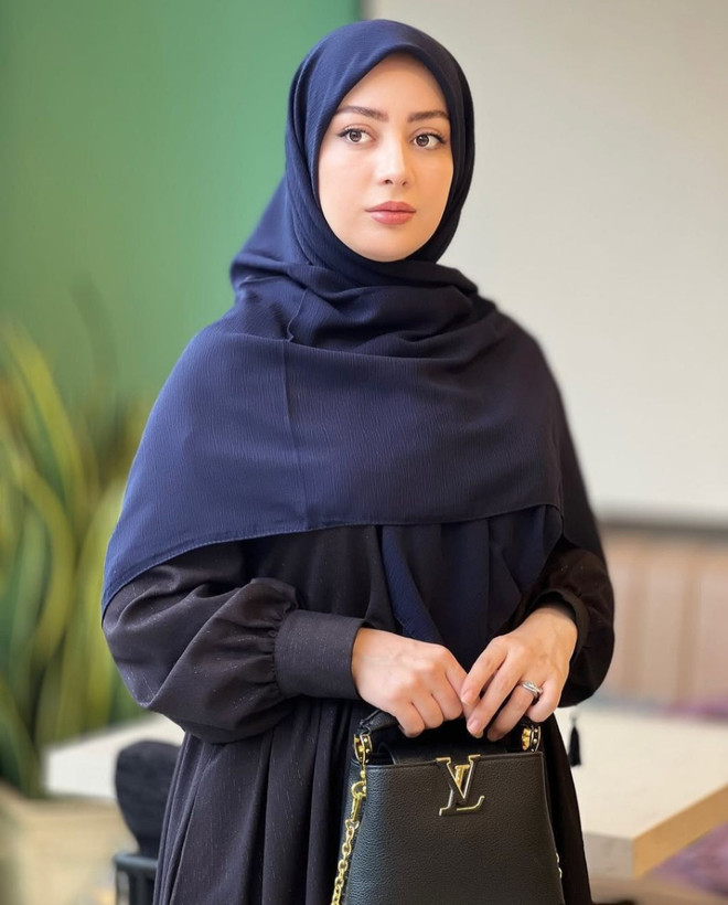 روسری نخی درختی منگوله دار کیفیت عالی