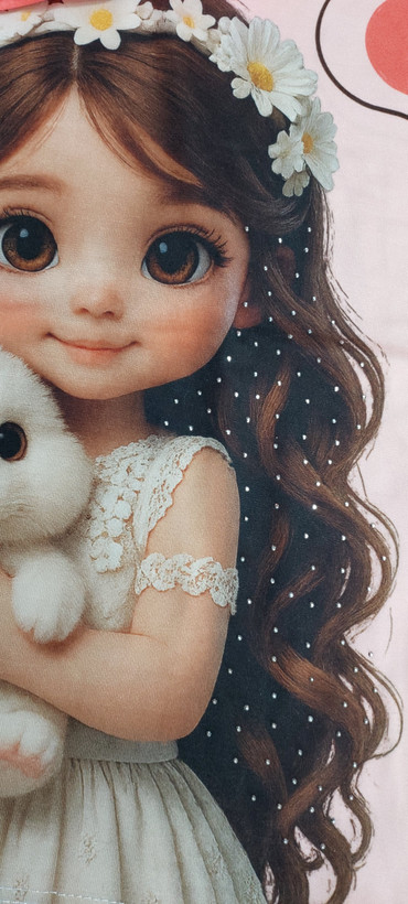 تیشرت و شلوارک نگین دار دخترانه سایز۳۵ تا۵۰