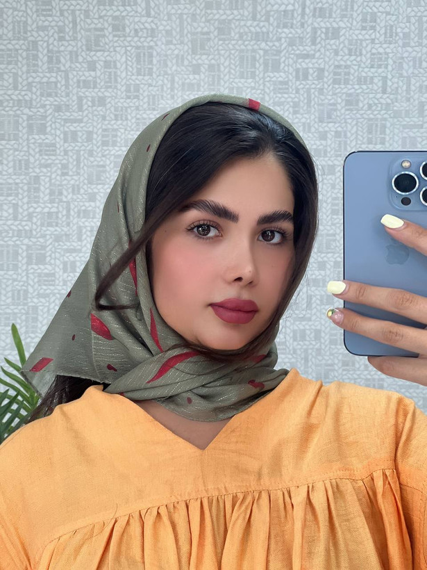 مینی اسکارف ترند نخی فلفل